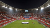 Fan-Choreographie,Champions League,Halbfinal-Hinspiel FC Bayern-Olympique Lyon am 21.04.2010(1)