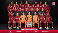 Mannschaft des FC Bayern f&uuml;r die Saison 2021-22